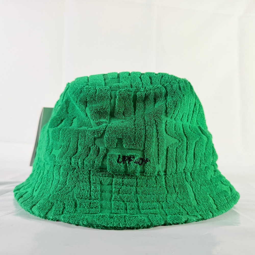 Nike Jordan Kids Apex Bucket Hat Pine Green Terry Cloth Size 8-20 - Picture 2 of 7